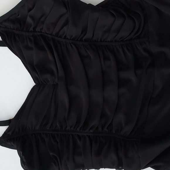 F21 Mesh Ruched Bodysuit - Picture 6 of 12